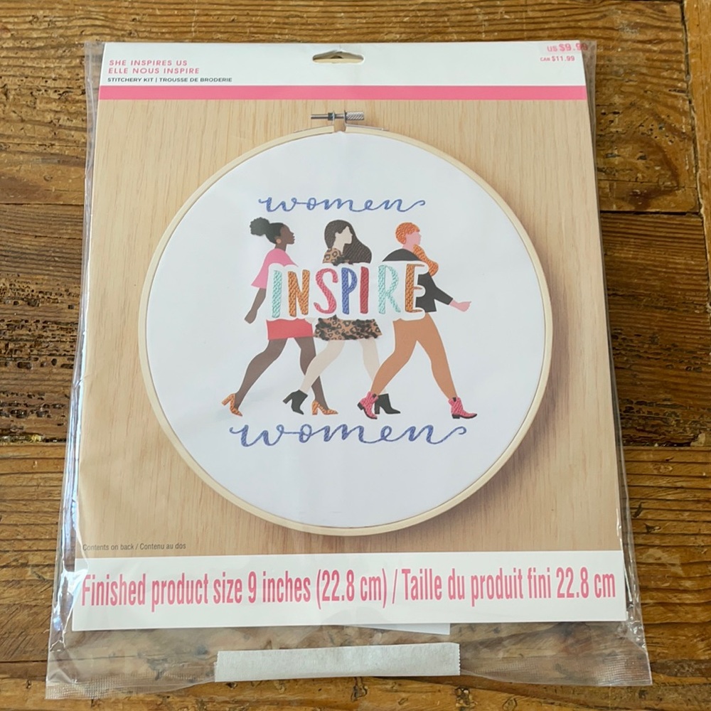 Stitchery Kit - Women Inspire Women